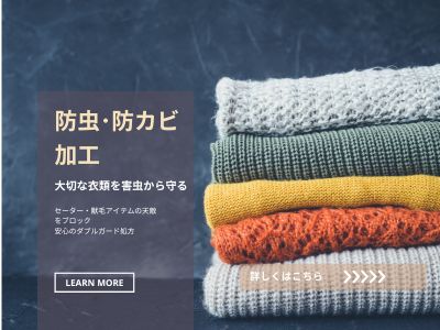 防虫防カビ加工
